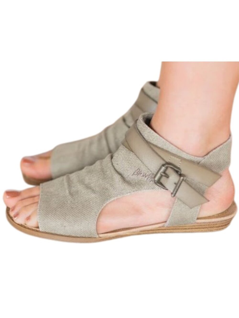 BLOWFISH Malibu Taupe Balla Boho Gladiator Style Sandals - Women's Size 9